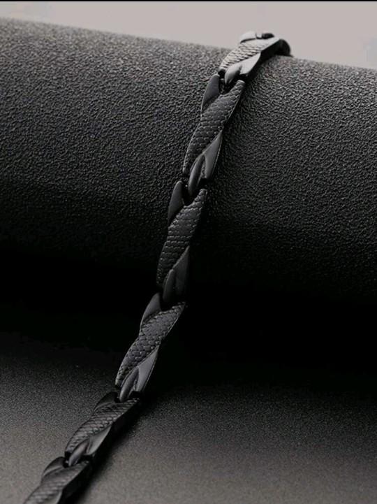 Product Introduction of Effective Treatment Anti Snoring/Anxiety Acupressure Bracelets men's jewellery mens necklace 12