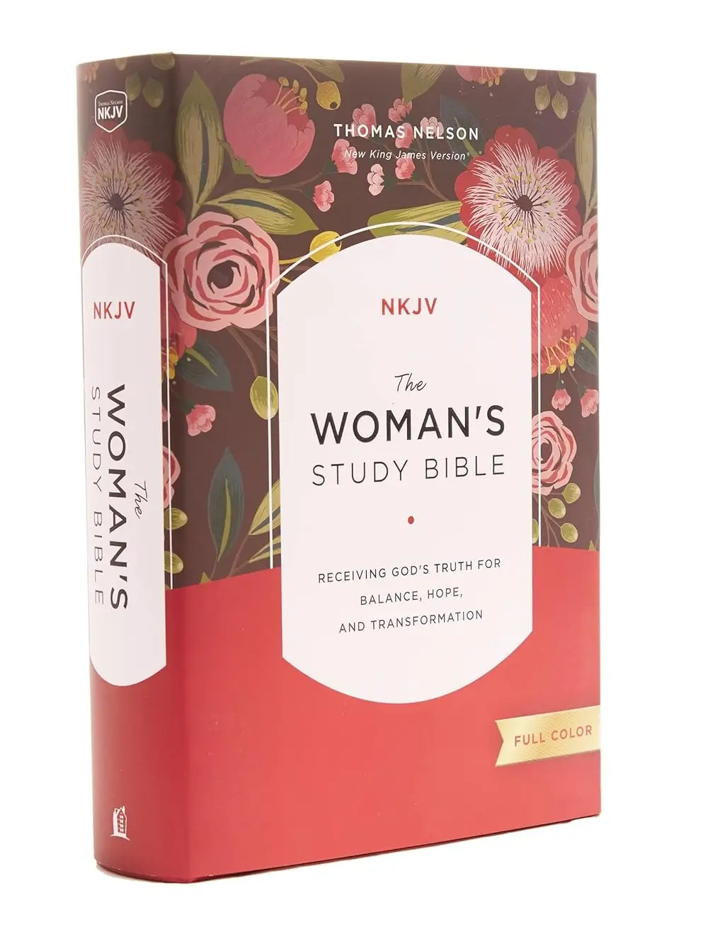 NKJV, The Woman's Study Bible, Hardcover, Red Letter, Full-Color Edition