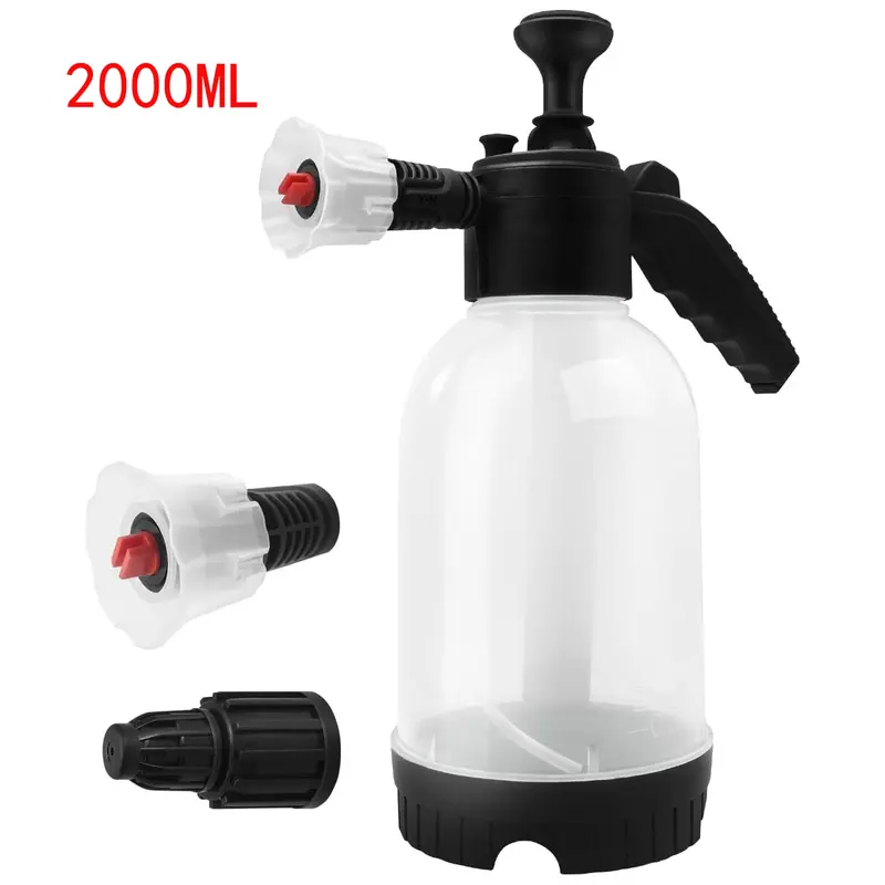 2L Car Wash Pump Foam Sprayer Hand Held Wash Spray Bottle Snow Foam Detailing 0