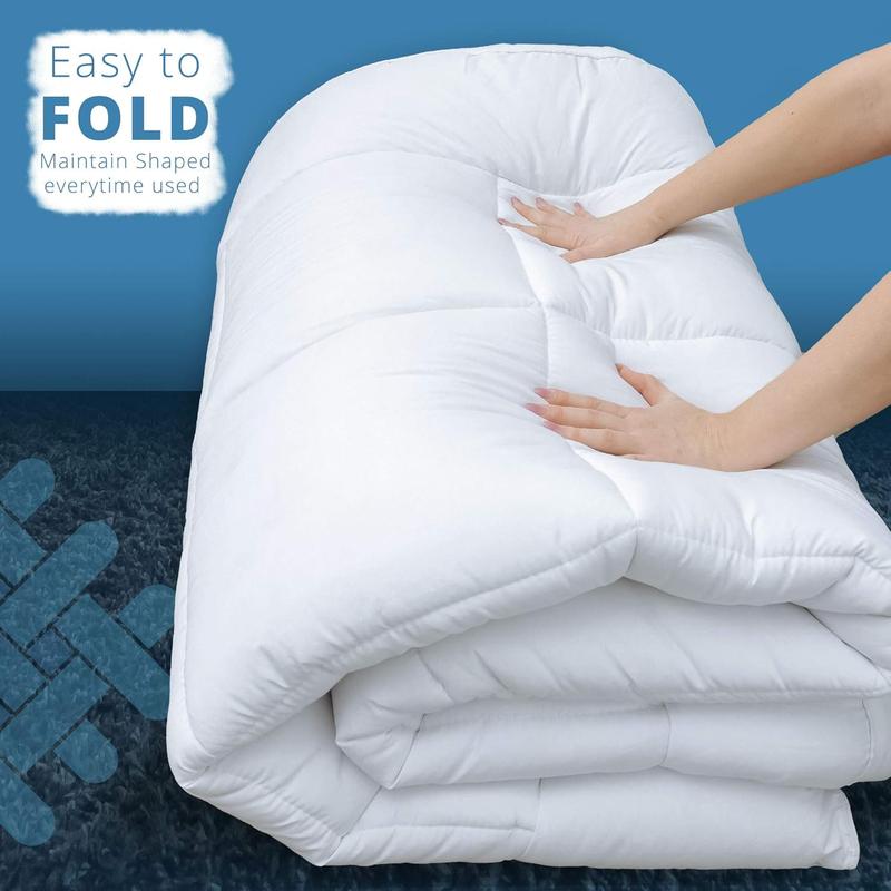 Deep Sleep Hotel Quality Mattress Topper 10cm/4Inch Thick Deep Quilted Toppers Single Double King Super King Bed Size 7