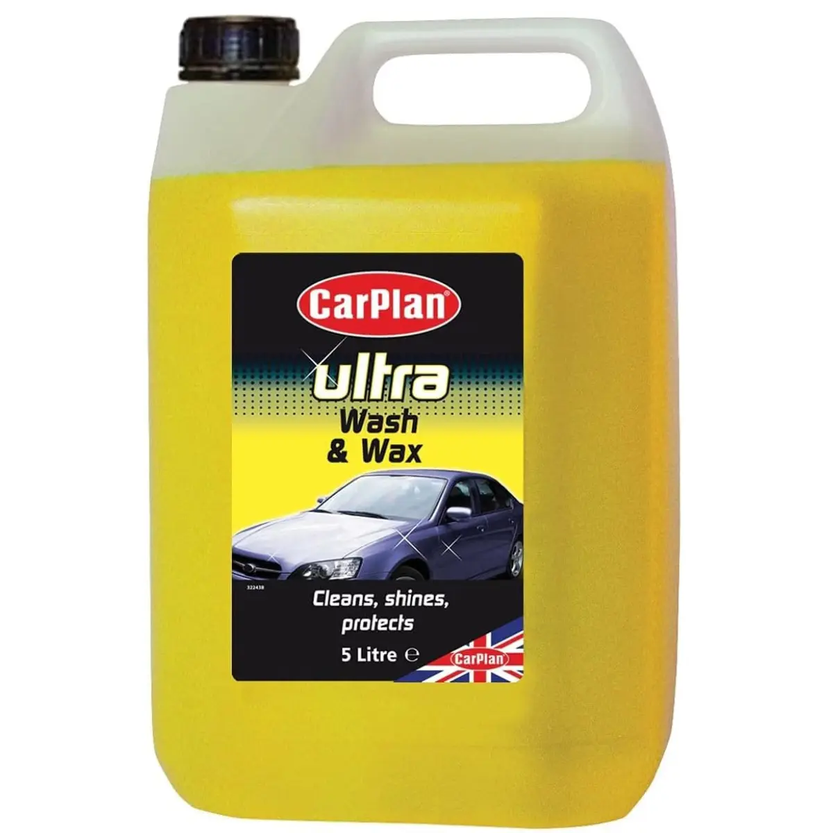 CarPlan Ultra Wax & Wash Car Shampoo, 5 L (Packaging may vary)