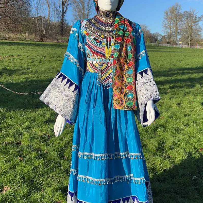 Casual Afghani Dress for Women - Traditional Style - Womenswear Comfort 4