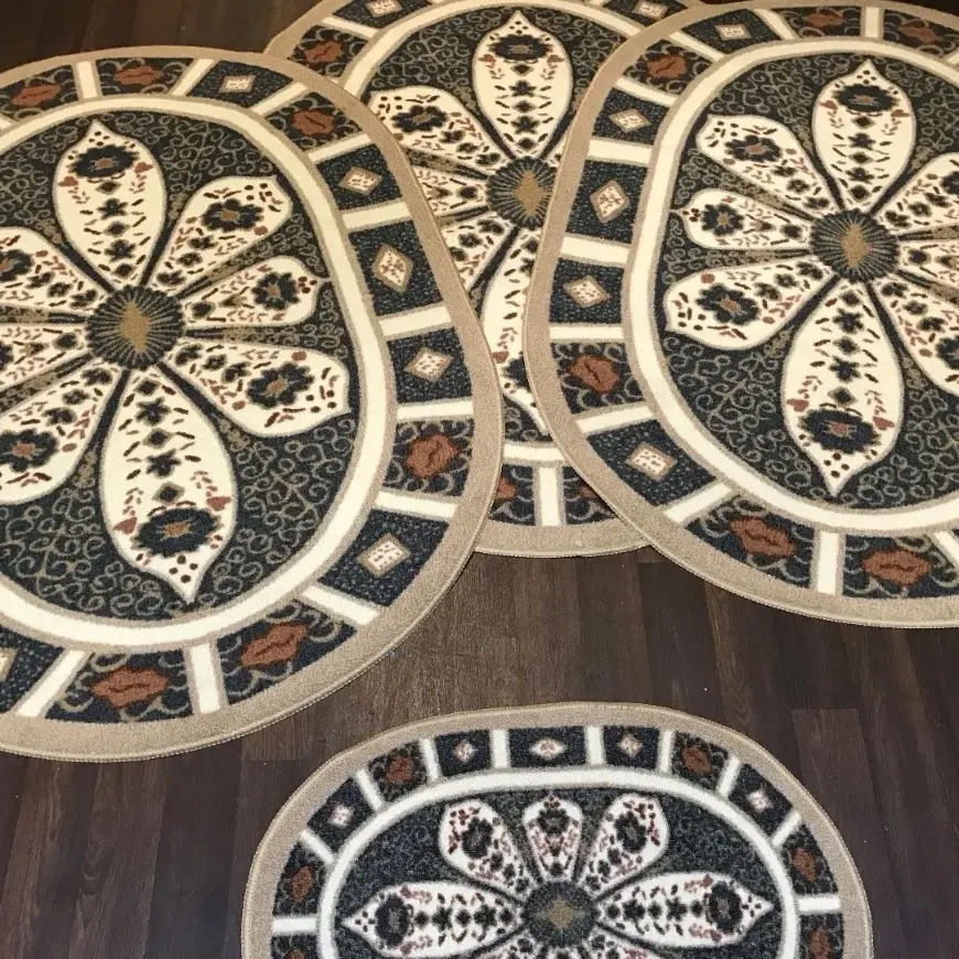 Romany Washable Mats  Stunning New Printed Rugs C/Derby Design washables mats, 67cm 120cm Best quality Non Slip Backing gypsy Mats Rugs XX