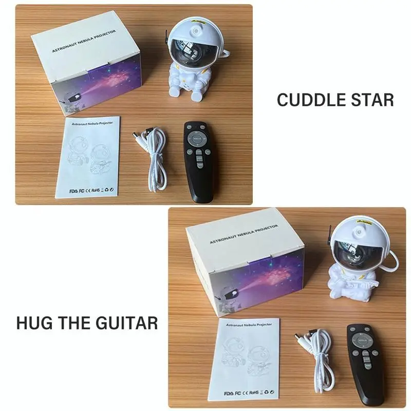 Galaxy Projector LED Lights, Astronaut Nebula Projector LED Lights, Starry Night Projector with Remote Control, Astronaut Projector Ambient Light for Theater Christmas Tiktok Shop, Novelty Light for Gift, Back to School Supplies, Christmas Decorations 7