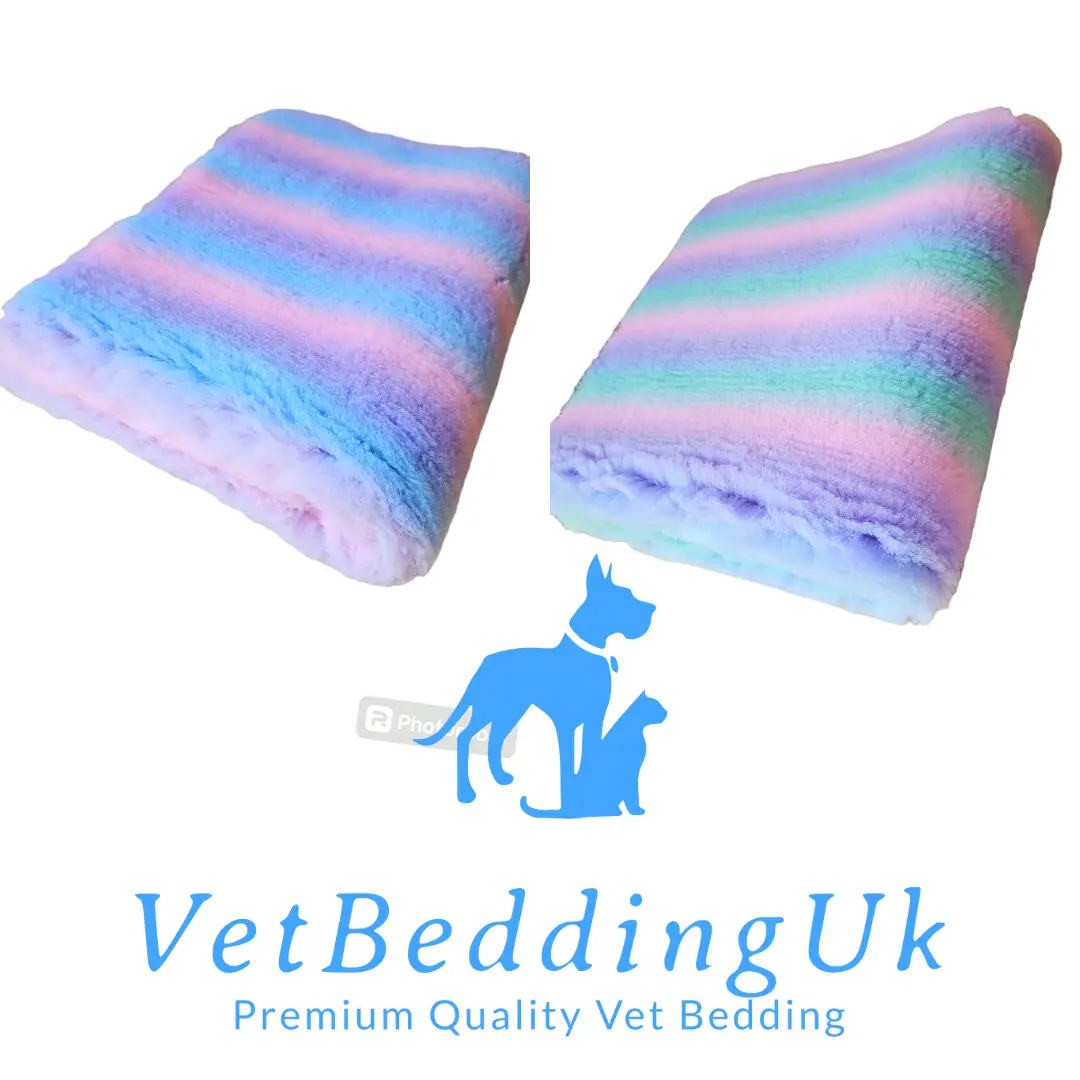 Vet Bed GREEN BACK Unicorn Pattern Premium VETBEDDINGUK