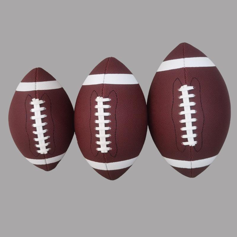 Product Introduction of American Football NO.3/6/9 American PVC/PU Retro Football for children youth adult game training 4