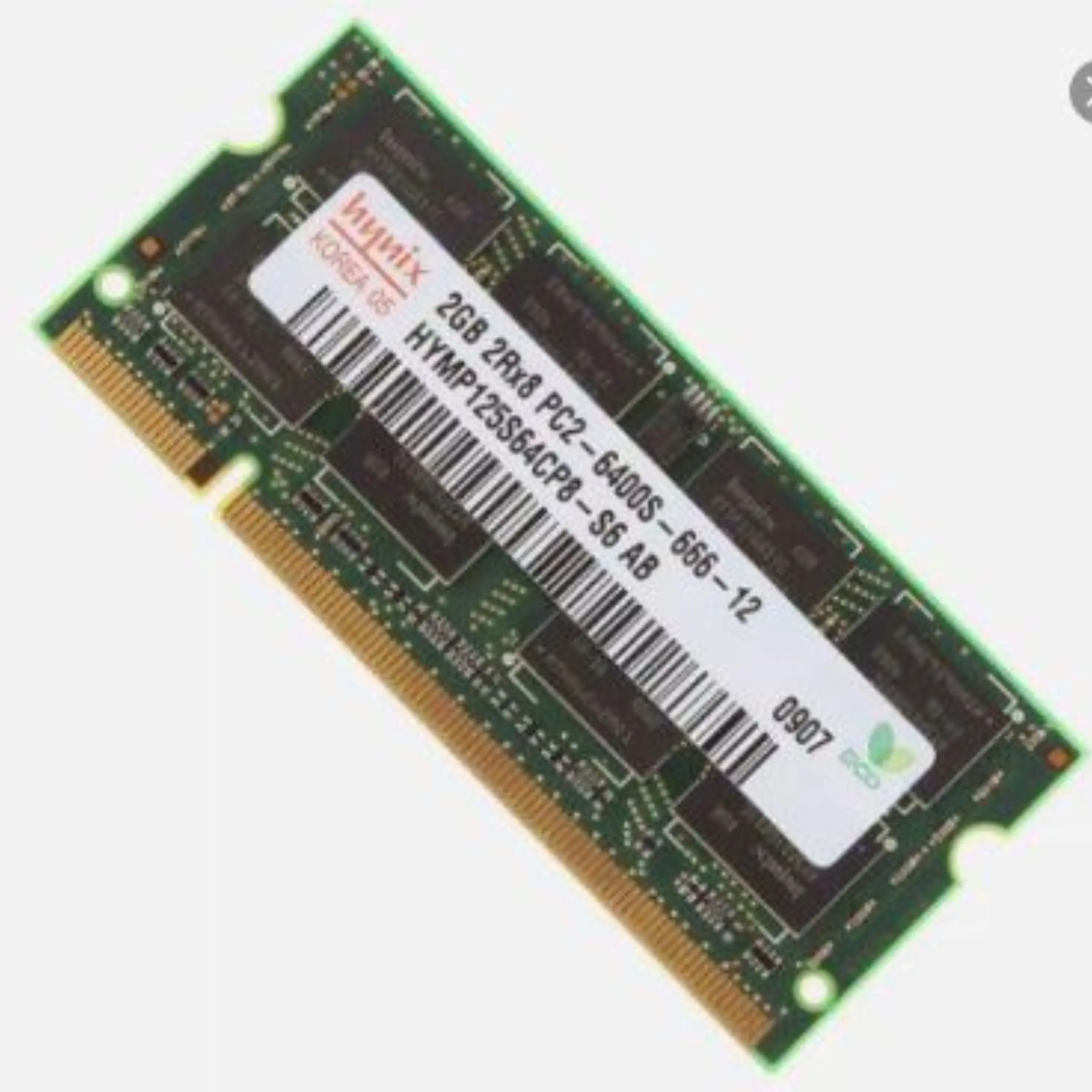 Hynix 2GB PC2-6400S 2RX8 DDR2-800MHz 200PIN SODIMM Laptop Memory RAM - Non-ECC