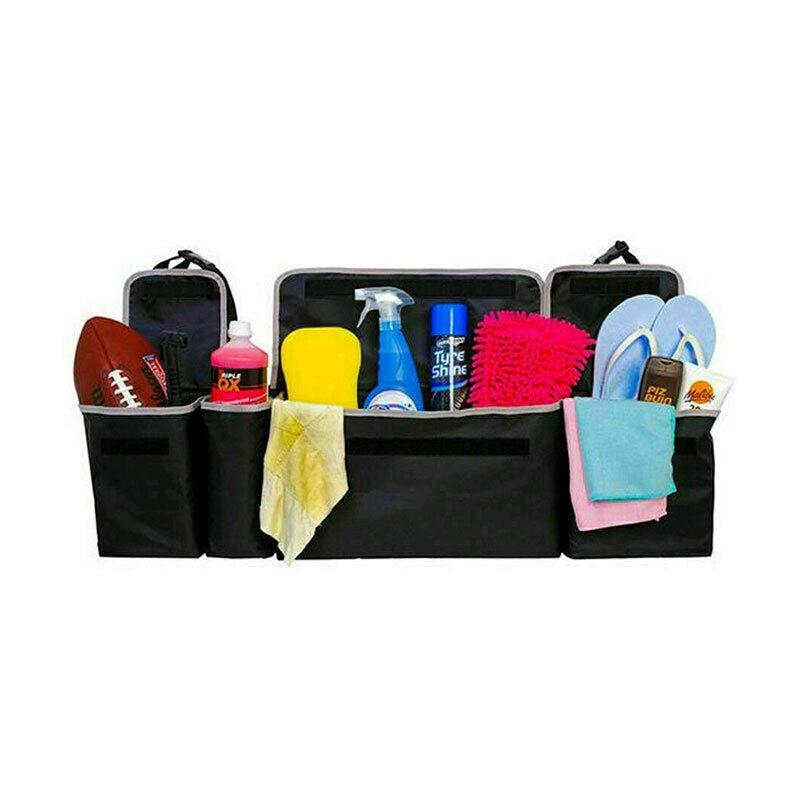 Car Boot Organiser Back Seat Hanger Tidy Storage Bag Pocket Hanging Pouch Large Foldable 1
