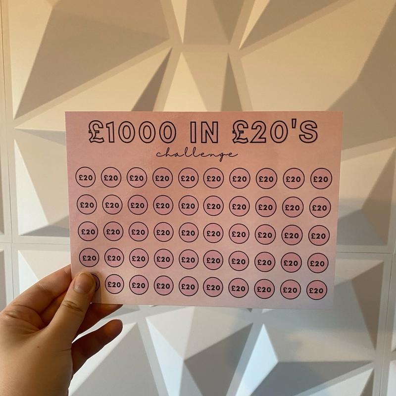 £1000 in £20s - Money Savings Challenge - XL Savings Challenge 4