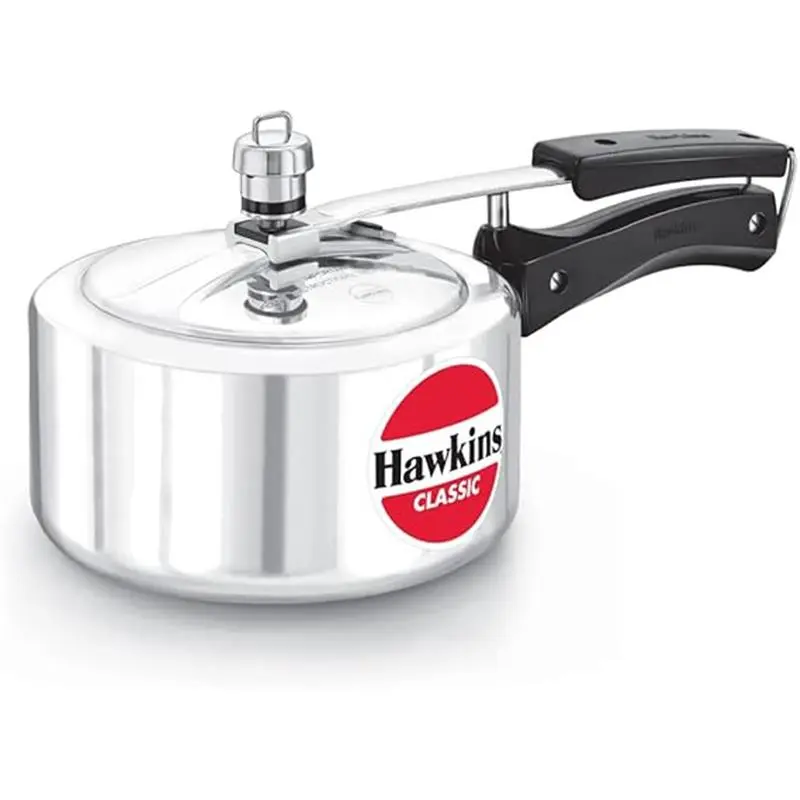 Classic Pressure Cookers (2 Litre), Aluminium  Lid Cookware Handles