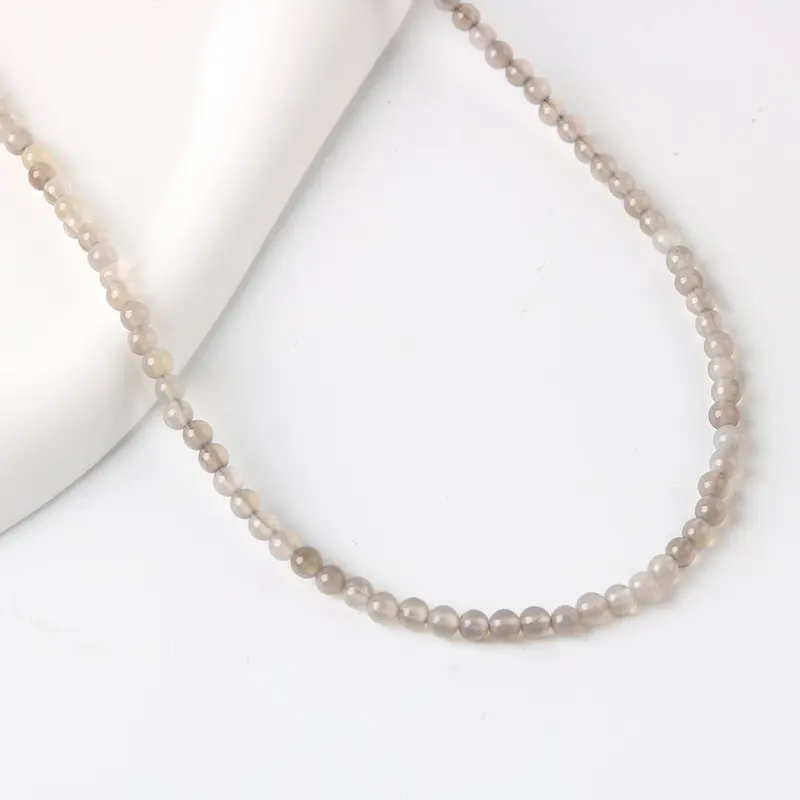 Natural Labadorite Healing Gemstone Beads  Necklace 0
