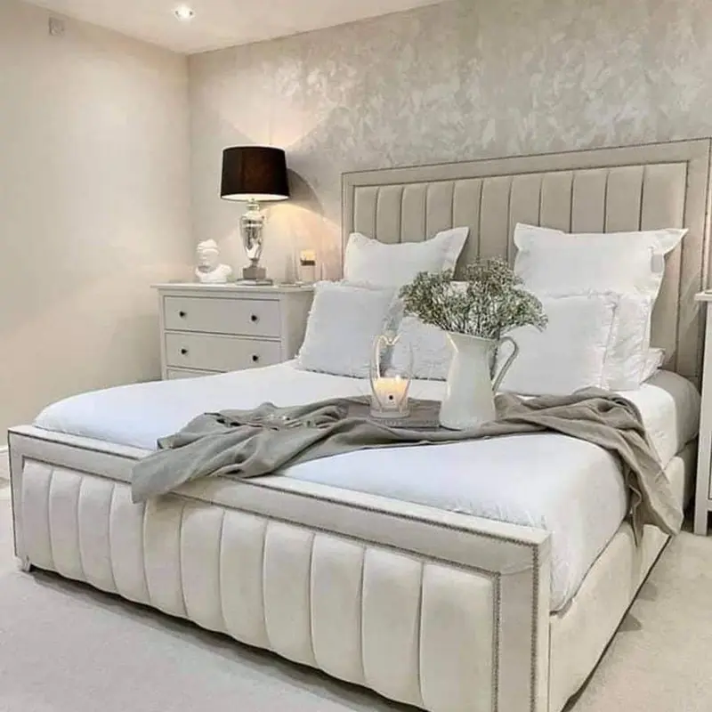 Panel and upholstery beds available on sale 4