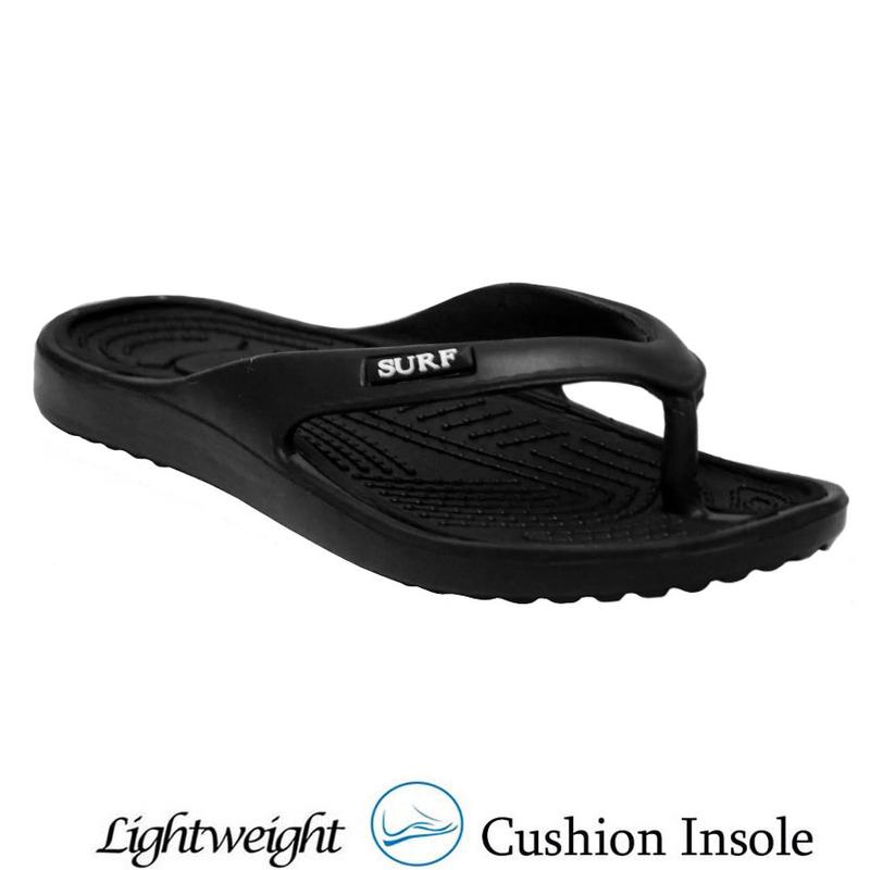 New Ladies Womens Flip Flops Cushion Sole Beach Summer Toe Post eva Sandals Surf Girls Sliders Pool Holiday Shoes Comfort Flipflop Water Proof Flat Walking Shoes 8