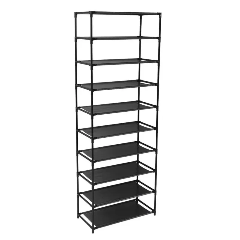 10 Tier Shoe Storage Rack Organiser Cabinet Shelf 30 Pairs Housekeeping Household Room 5