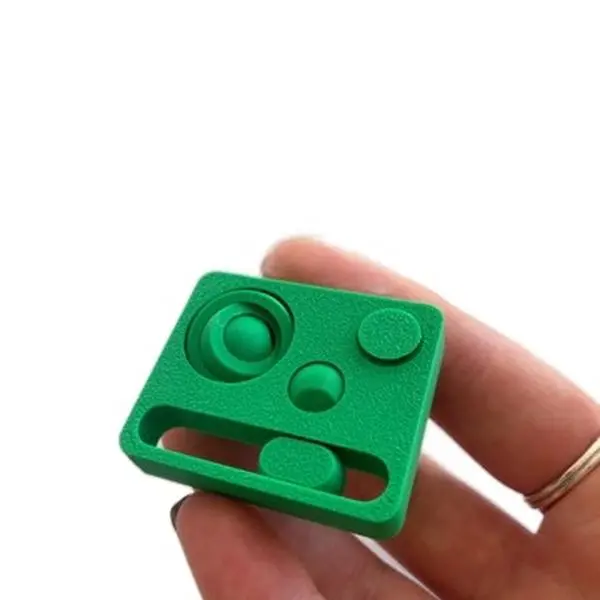 Small Fidget Toy, Red, For ADHD, Autism, Anxiety and Stress Relief