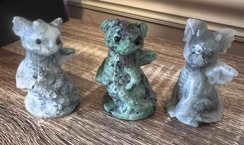 Product Review of Live sales- Large Crystals on Trays - Spheres, Towers, Carvings from F**4 1