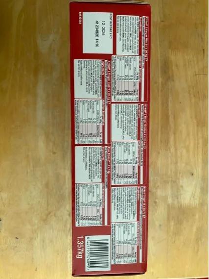 KitKatt and Friends Big Biscuit Box - 69 Assorted Chocolate Bars Including KitKatt, Blue Riband, and Toffee Crisp - Milk, Snack mixed  chocolate| Gift for Easter, Eid ul Adha, Father's Day, Spring, Wife/Husband, Girlfriend/Boyfriend Dessert 8