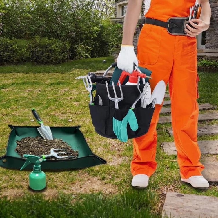 Product Introduction of 17L Multifunctional Cleaning Caddy Garden Tool Bag Cleaning Basket With Handle - Perfect for Home Cleaning 21