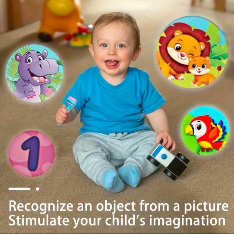 Fun Projection Flashlight with 32 Patterns and 4 Cards for Ages 3-12 #tiktok Gift for Christmas 7