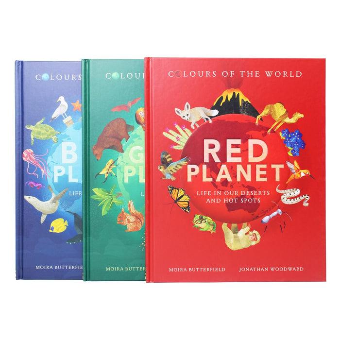 Planet Earth Series Collection 3 Books Box Set (Blue Planet, Green Planet, Red Planet) 2