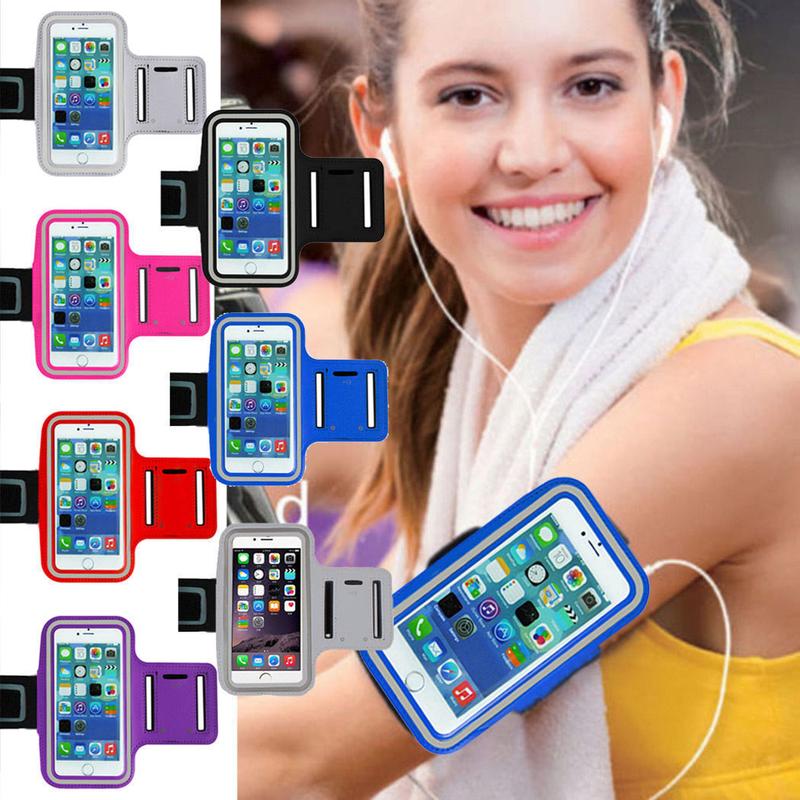 Gym Running Jogging Sports Armband Case Holder Strap Apple iphone7plus/8plus ipX 0