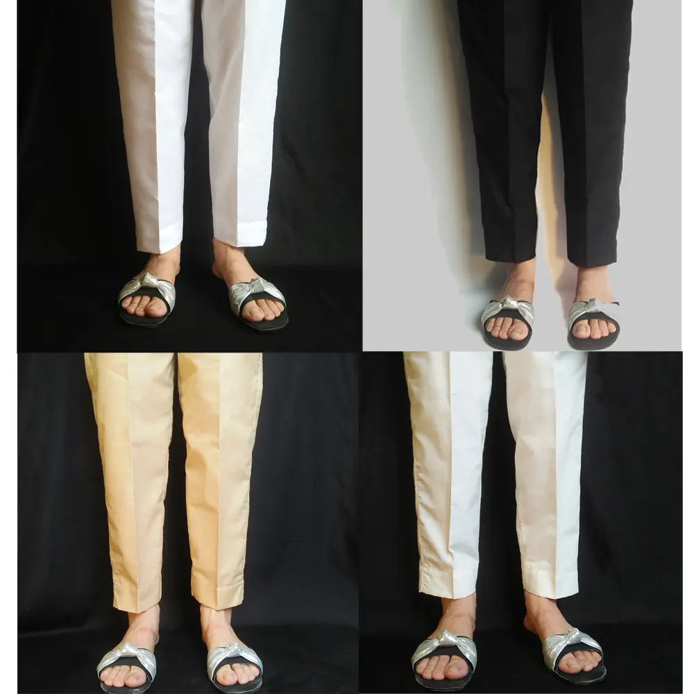 Womens Khaddar Trouser, High Quality Casual Formal Wear Pants - 4 Colours
