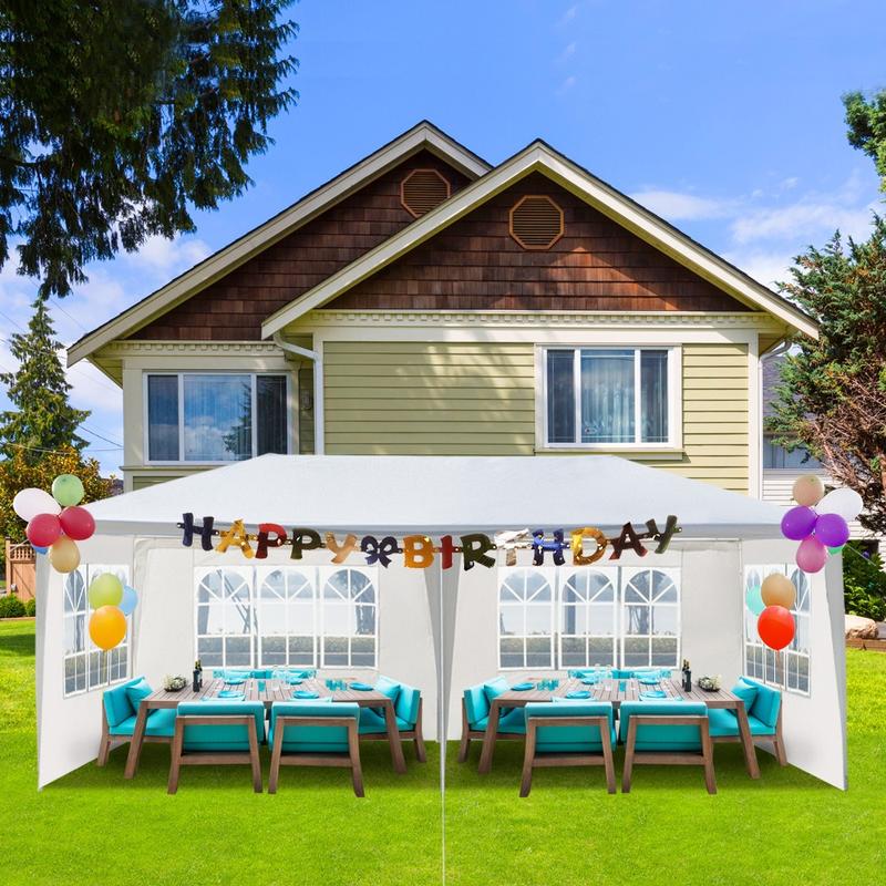 10' x 20' Outdoor Party Tent with Removable Sidewalls & Windows – Waterproof Canopy for Weddings, Parties, and Outdoor Events 2