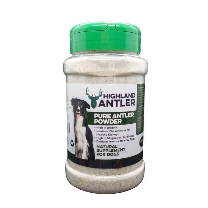 Highland Pure Natural Antler Deer Powder For Dogs 500ml 1