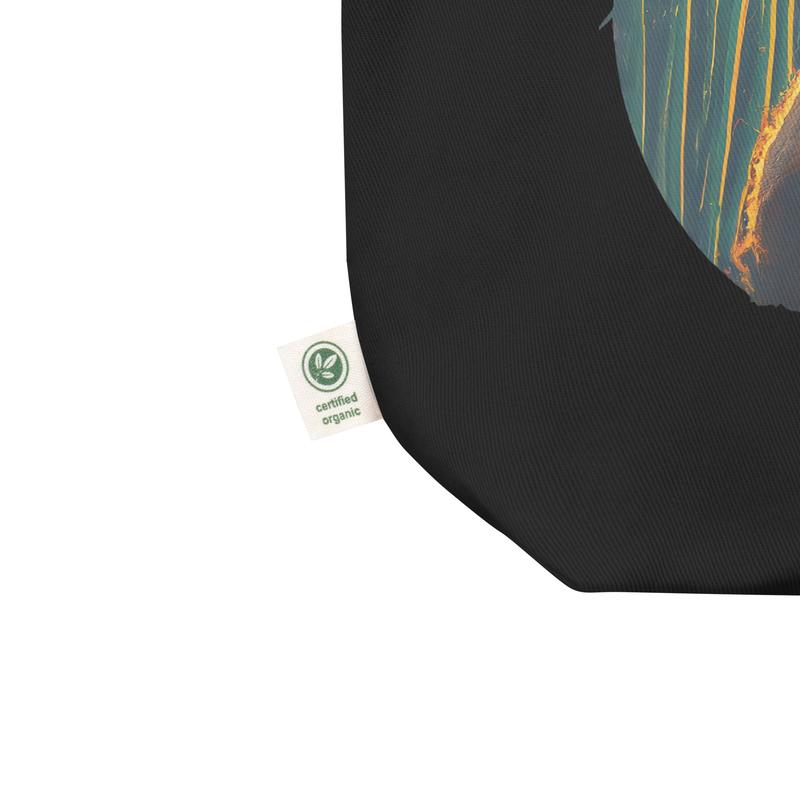 Eco-Friendly Cotton Tote Bag with Adorable Red Panda Design 2