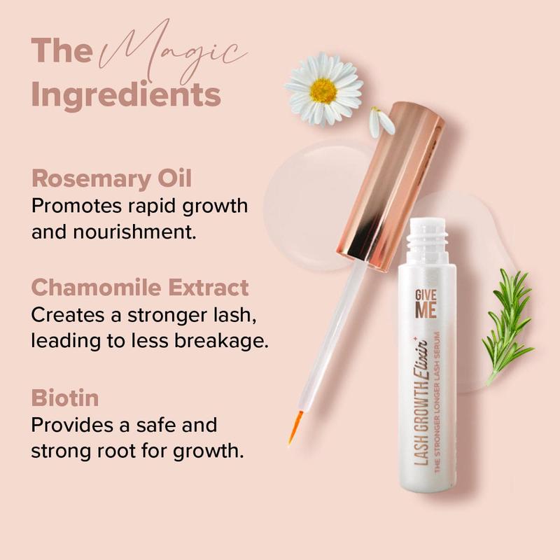 Give Me- Lash Growth Elixir & Eyelash Curler Set 4