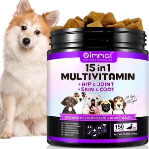 DOG MULTIVITAMIN Chews Food Treats DOG PROBIOTIC SUPPLEMENT Blend 60 or 150 Treats Duck Flavour