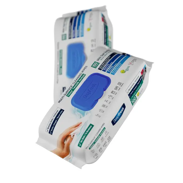Deep Fresh Multi Surface Cleaning Wipes White Soap Scented 1 x 100pcs 1