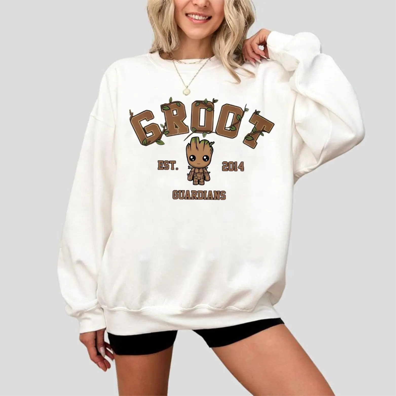 Vintage Baby Groot Sweatshirt/T-Shirt/Hoodie, Groot Sweatshirt, I'm Groot Shirt, Retro Marv.el Gua.rdians Trip Shirt