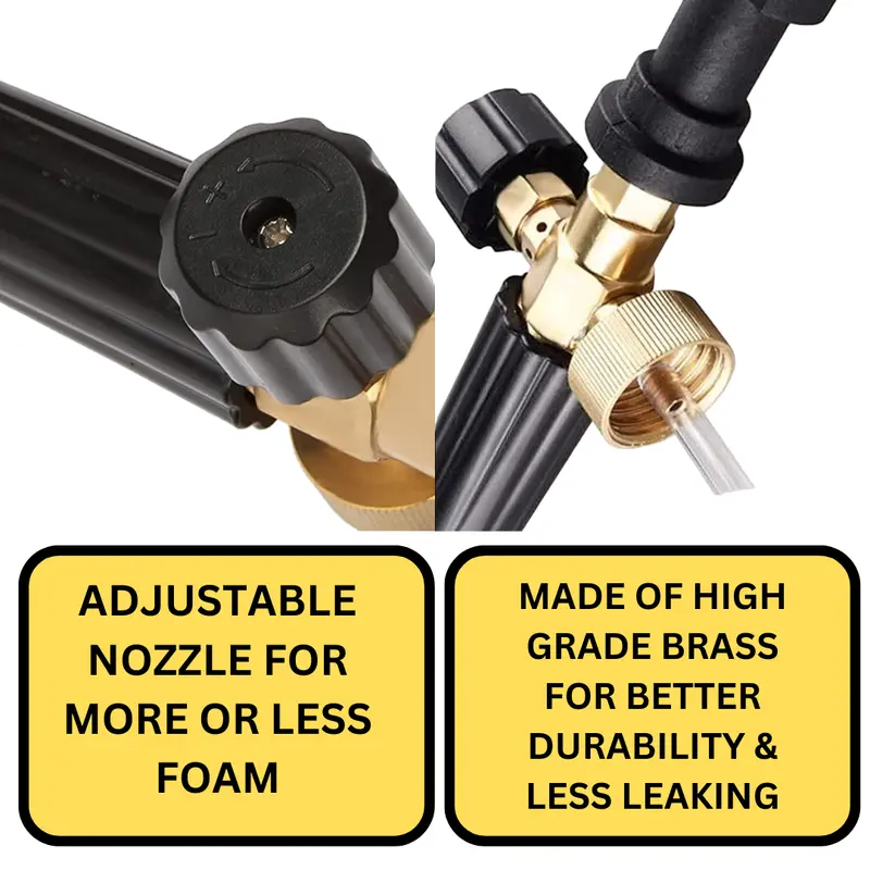 Snow Foam Lance Gun For Karcher K2-K7 Cannon Car Pressure Washer Washing Bottle pressurewasher spraybottle For highpressure washing 4
