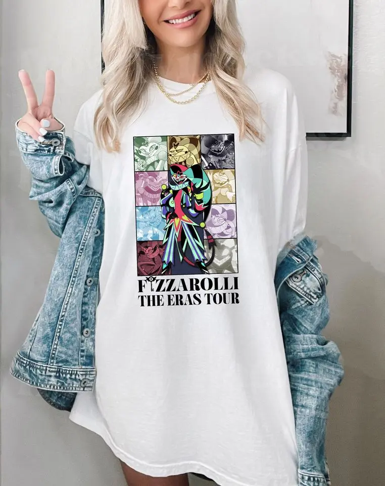 Fizz Fizzarolli Eras Tour Shirt, Cute Fizzarolli Shirt, Helluva Boss Shirt Gildan Heavy Cotton