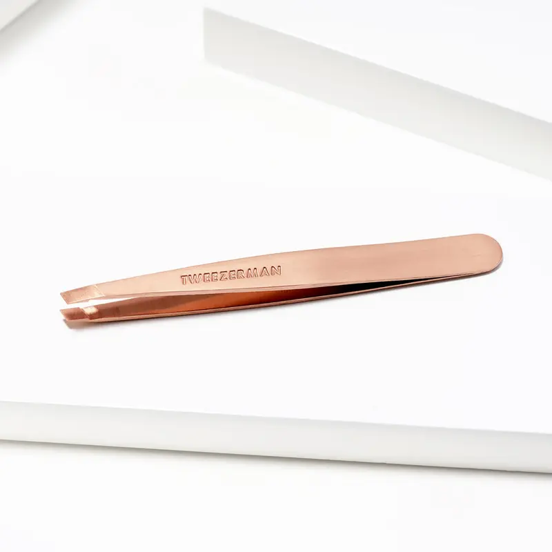Tweezerman Slant Tweezer Rose Gold 4