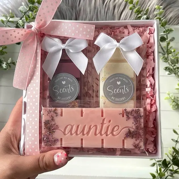 Auntie Snap Bar Gift Set - Wax Melts - 100% Vegan Soy Wax - 50g per Snap Bar