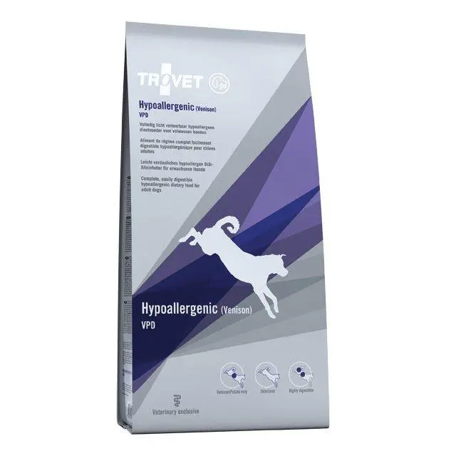 Trovet Venison Hypoallergenic Diet (VPD) Canine 10kg 0