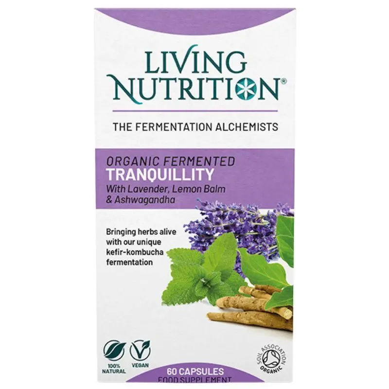 Living Nutrition Organic Fermented Tranquillity Caps 60 (LN2205) 0