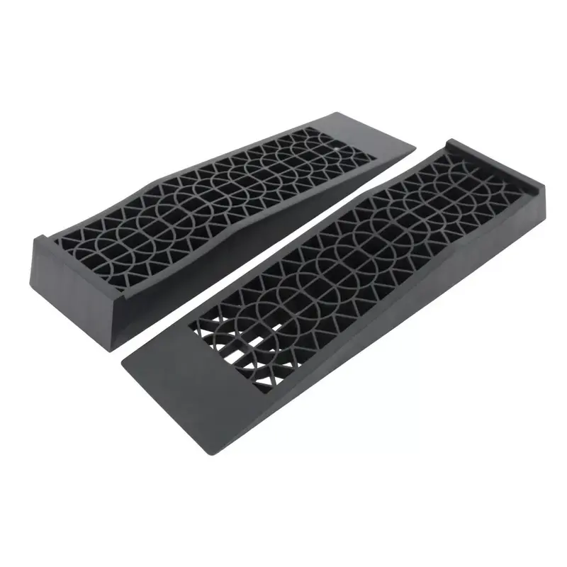 "2X Heavy-Duty Low-Profile Plastic Car Ramps – Ideal for Low Sport Cars (1 Pair)" 7
