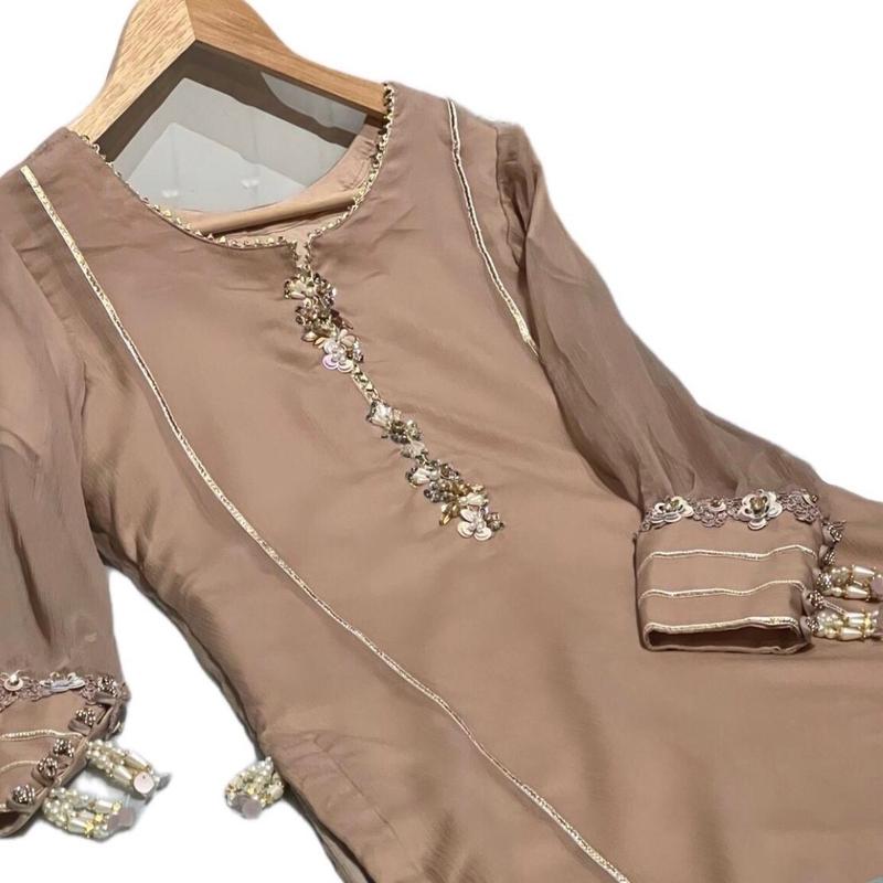 Nira loaded sleeve kameez and palazzo Pakistani suit 3