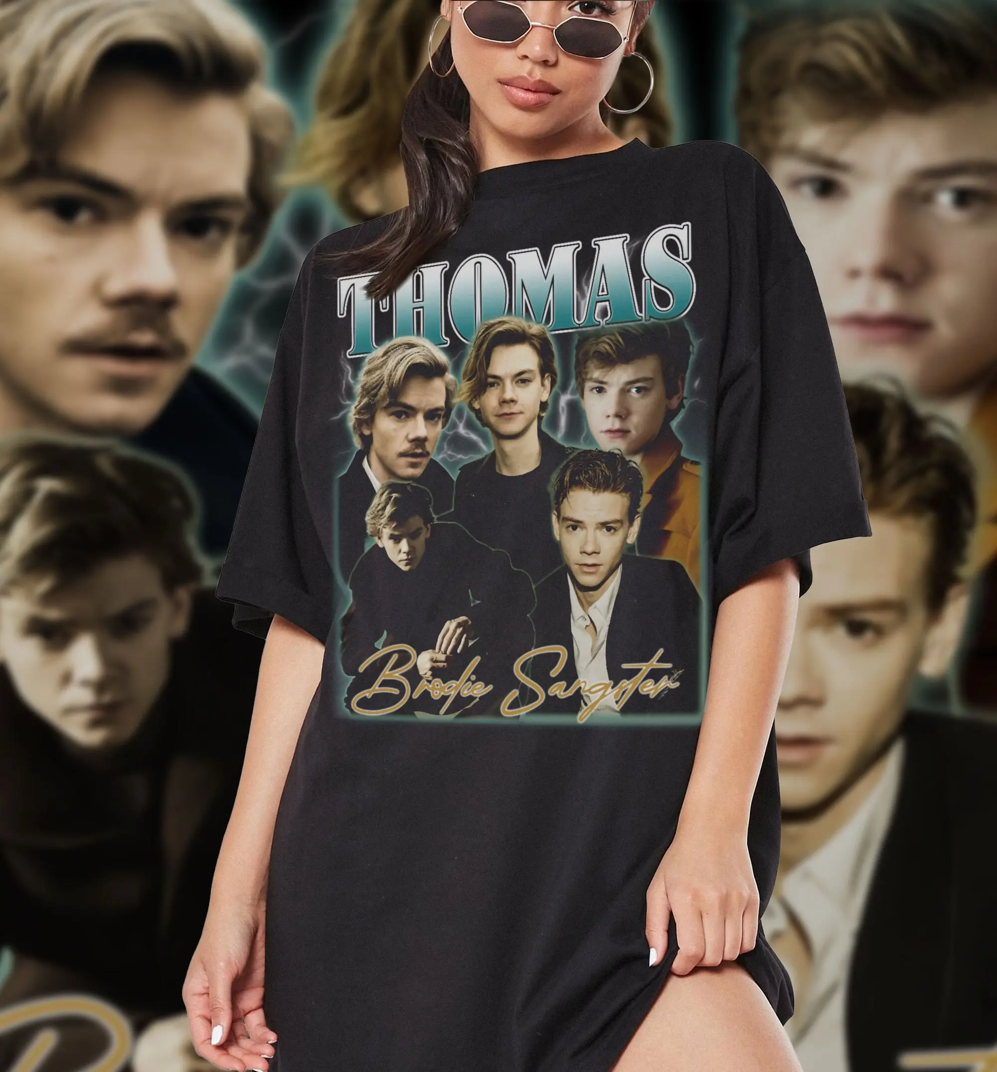 THOMAS BRODIE SANGSTER Shirt, Thomas Brodie T-shirt, Maze Runner Tees, Anne Frank, Jojen Reed, Simon Thomas Brodie Shirt, Thomas Brodie Fan