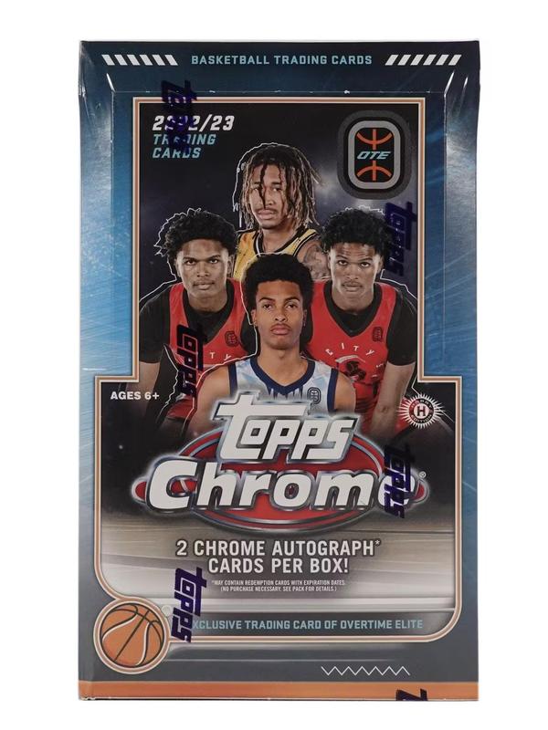 Topps Chrome Basketball Overtime Elite - 22/23 - 1 Pack - Sports trading Cards 0