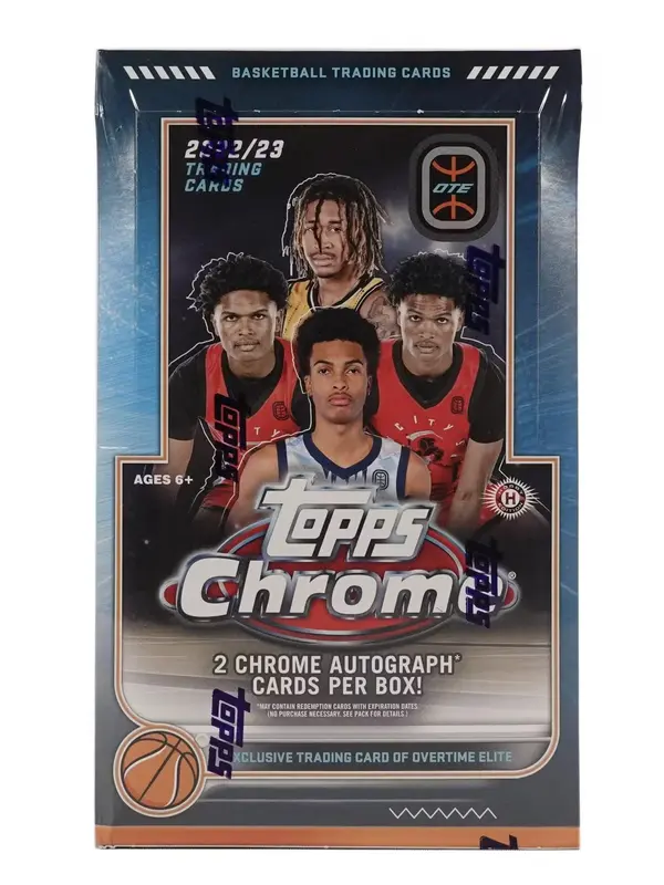 Topps Chrome Basketball Overtime Elite - 22/23 - 1 Pack - Sports trading Cards 0