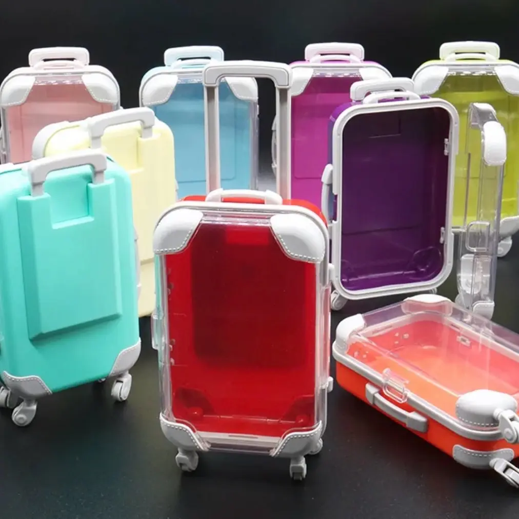 Mini Luggage Suitcase for Cosmetics and Makeup Storage