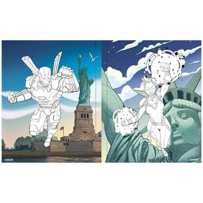 Product Introduction of Marvel Avengers: The Ultimate Colouring Book 2
