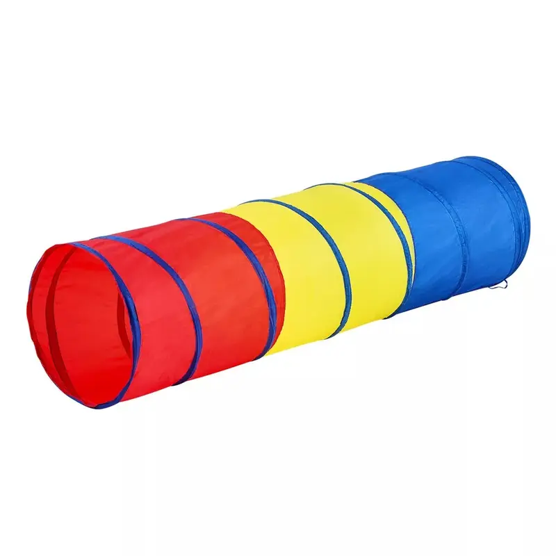 Kids Pop-up Play Crawl Tunnel Toy for Boys,Girls,Toddlers or Pet w/ Case 5