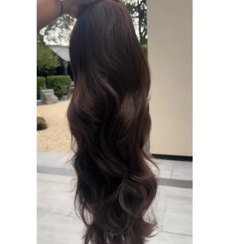 Half head wig - 28 inch wavy 0