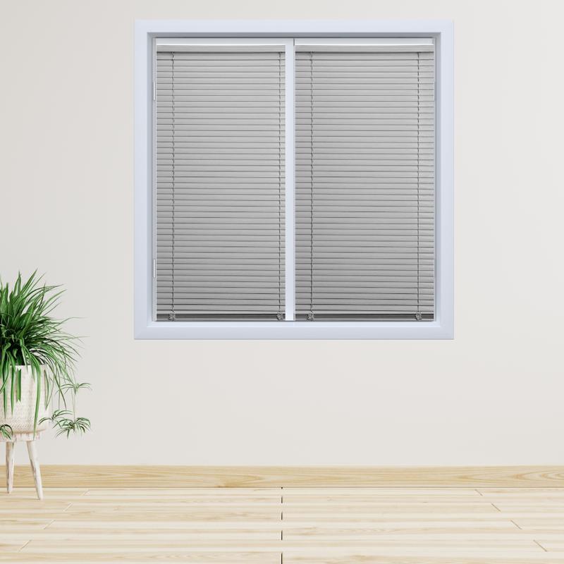 EV Dekor PVC Plain Window Blinds - Venation Style, 25mm Slats, Trim and Fit with Ease 3