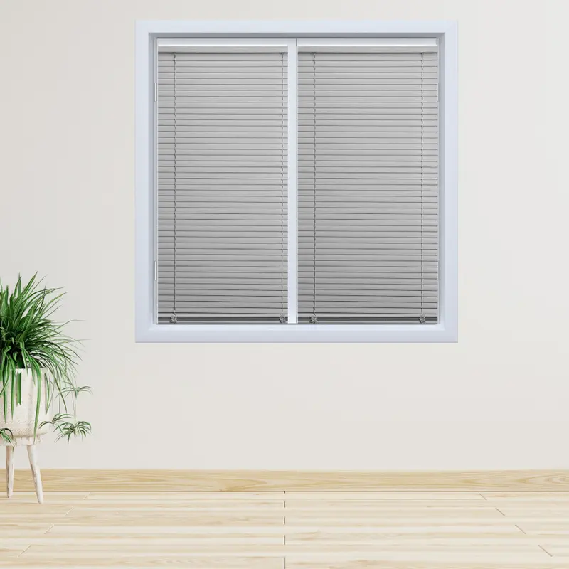 EV Dekor PVC Plain Window Blinds - Venation Style, 25mm Slats, Trim and Fit with Ease 2